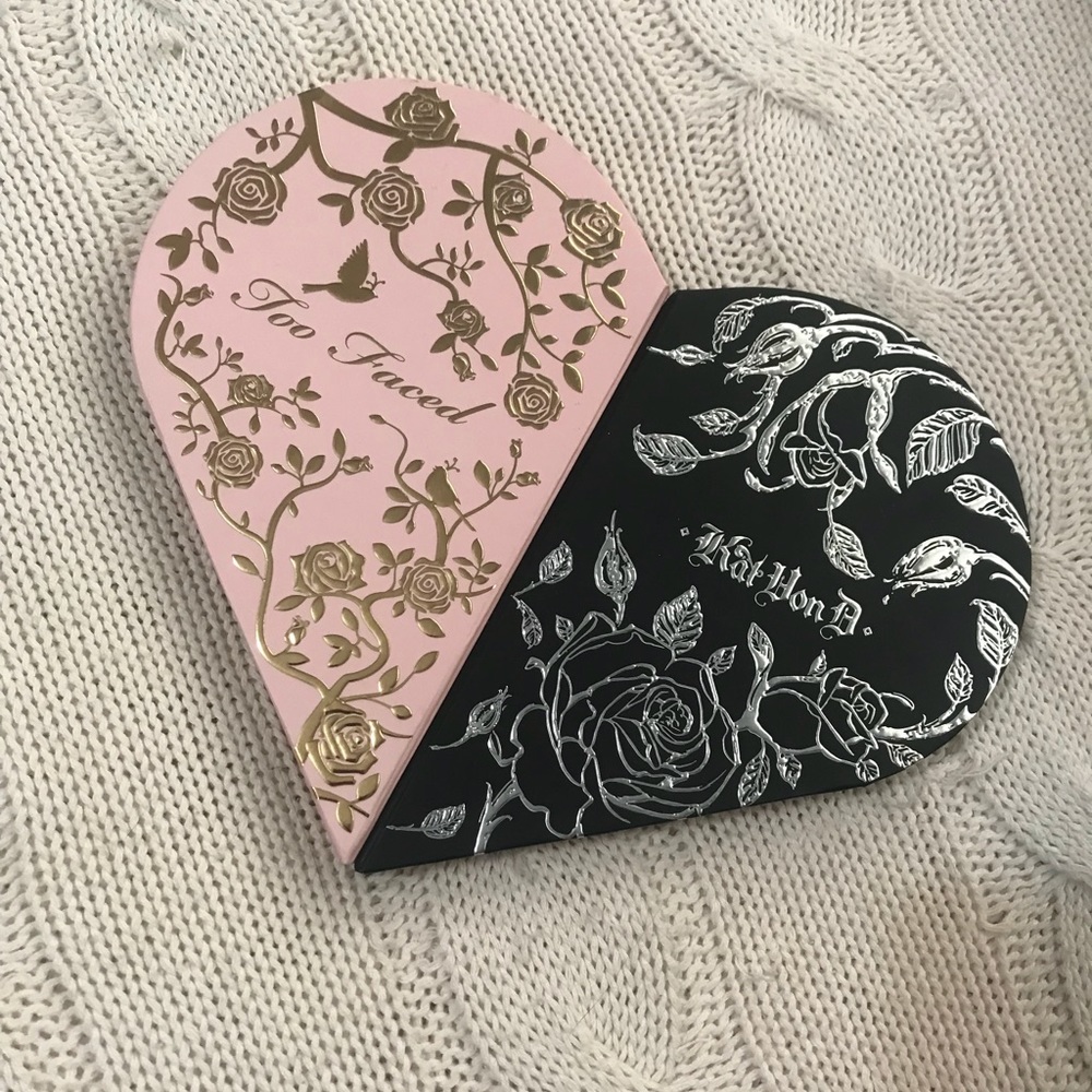 Kat Von D and Too Faced Eyeshadow palette